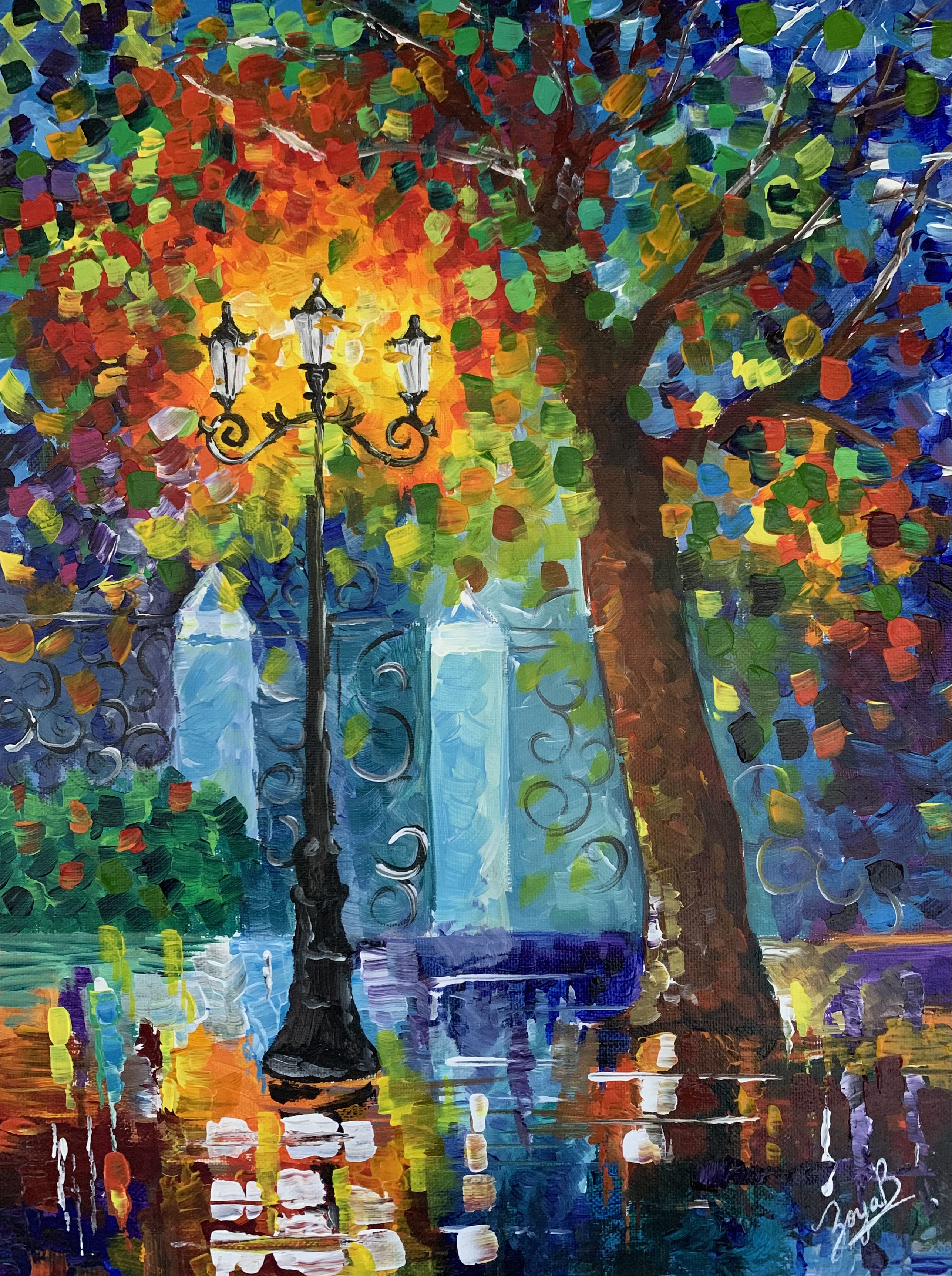 A Night Out Painting
